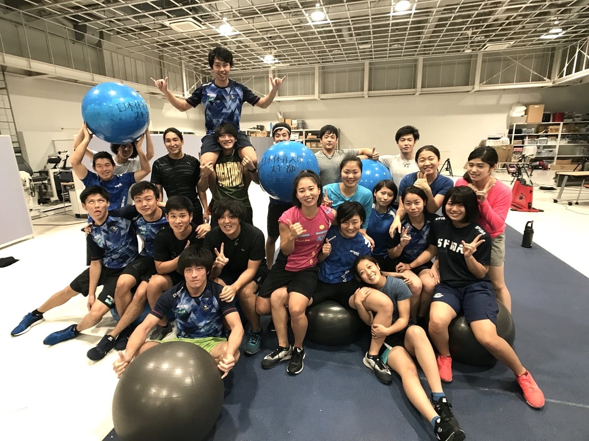 日本体育大学スキー部・チームトレーニングサポート