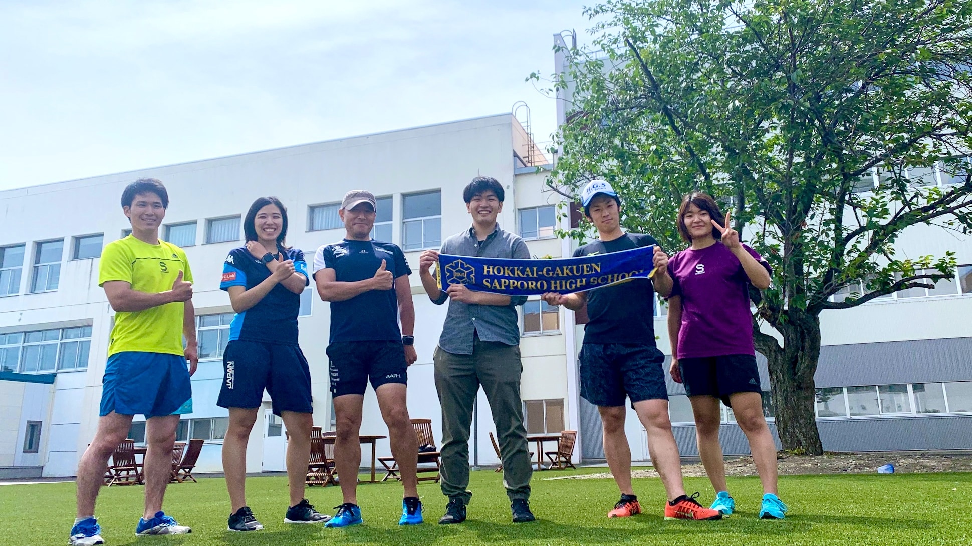 北海学園札幌高校スキー部・夏トレサポート