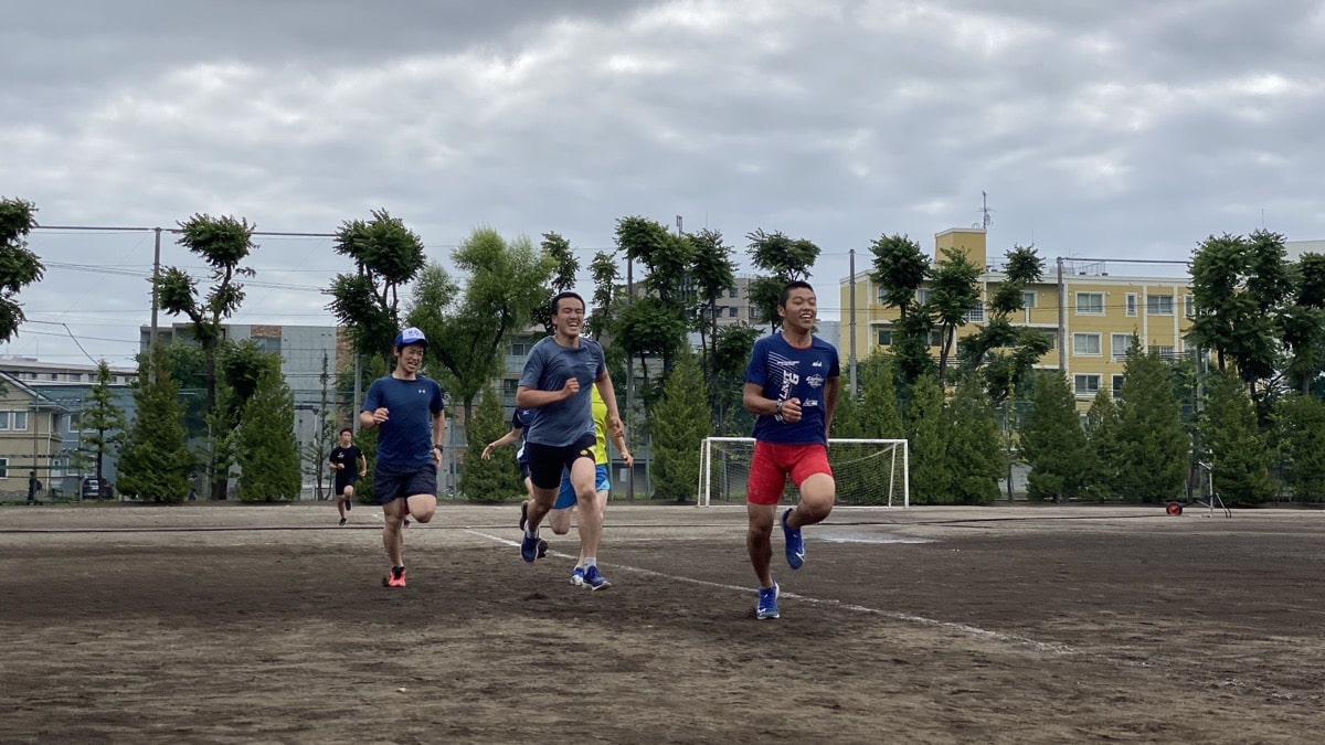 北海学園札幌高校スキー部・夏トレサポート