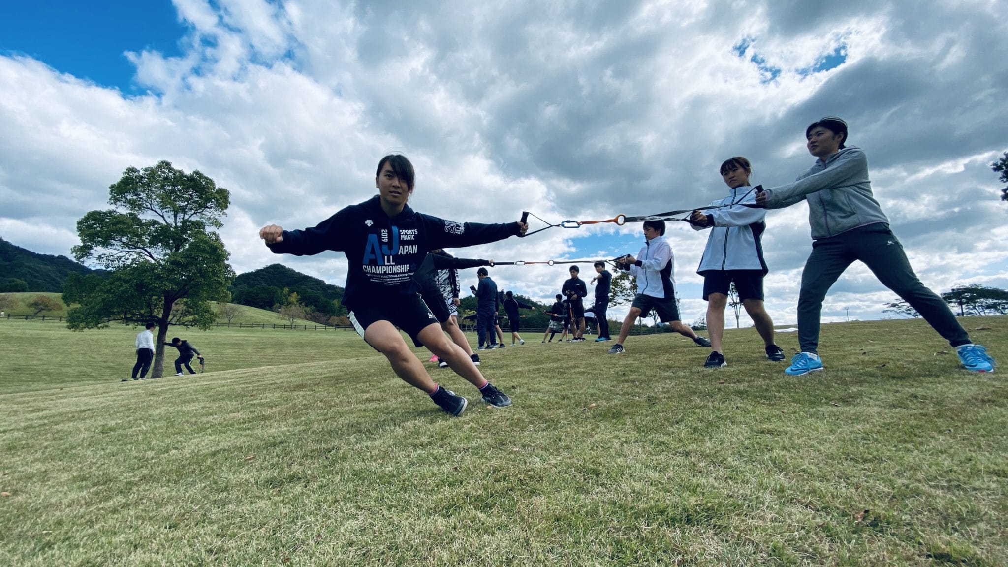 福知山成美・同志社高校・同志社女子中高スキー部・合同トレーニング