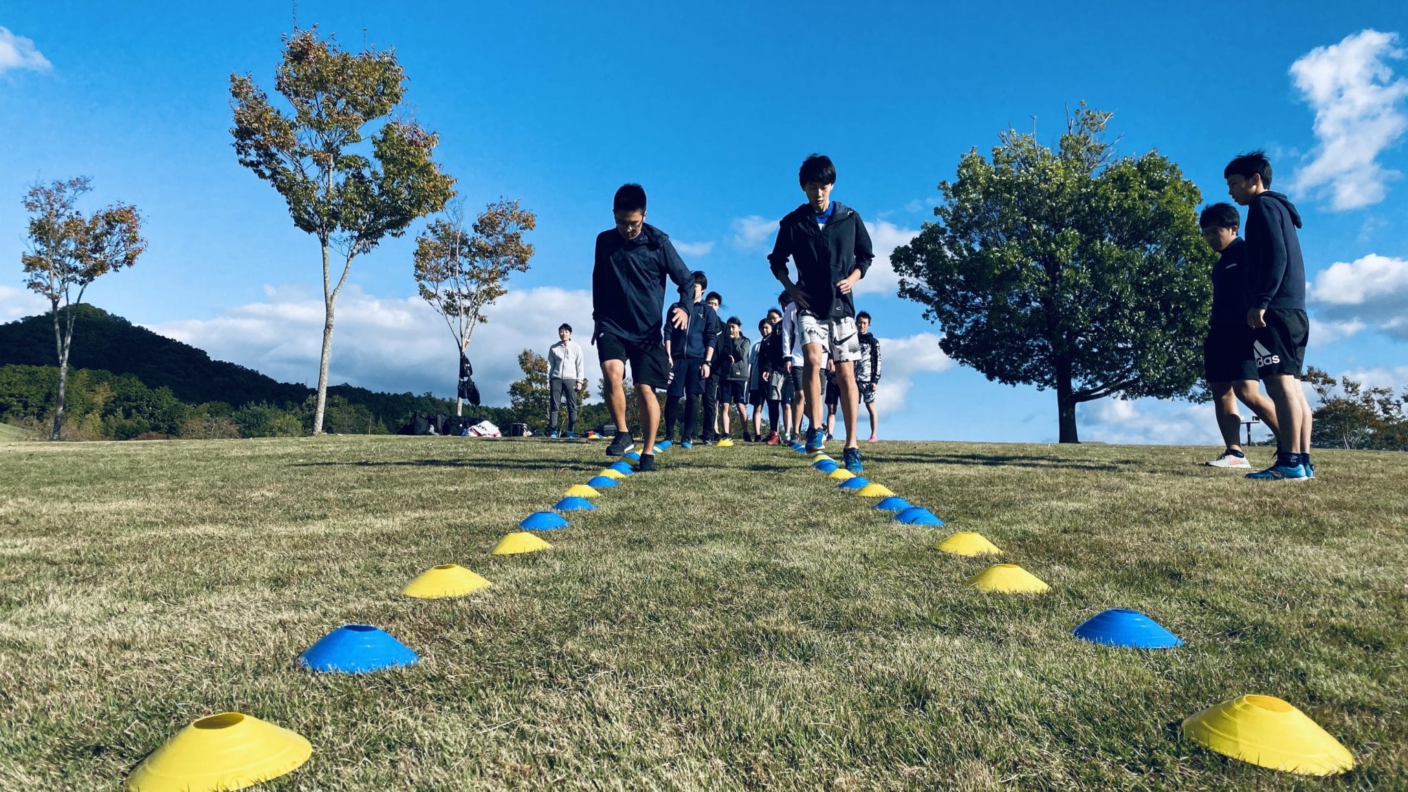 福知山成美・同志社高校・同志社女子中高スキー部・合同トレーニング