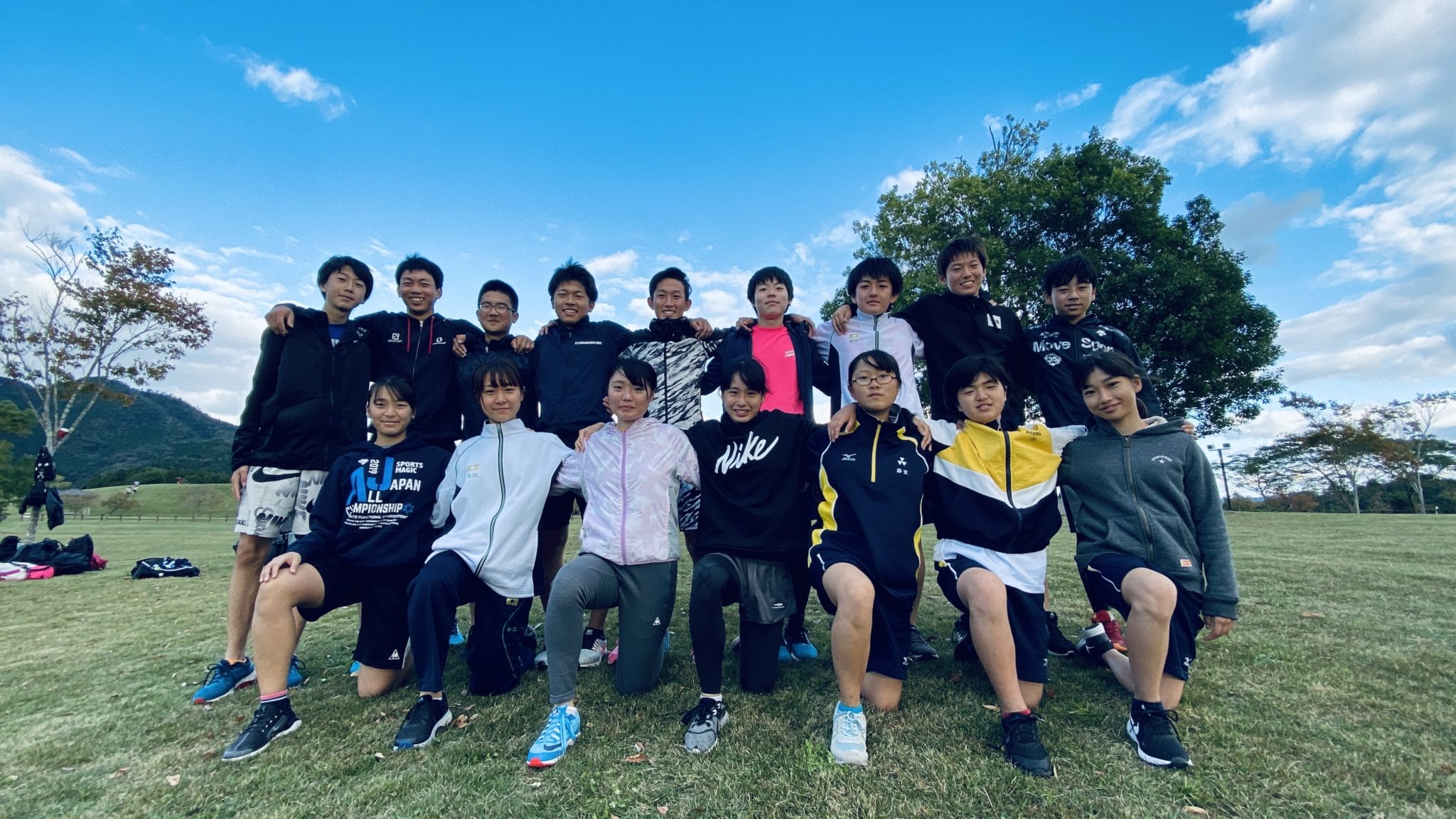 福知山成美・同志社高校・同志社女子中高スキー部・合同トレーニング
