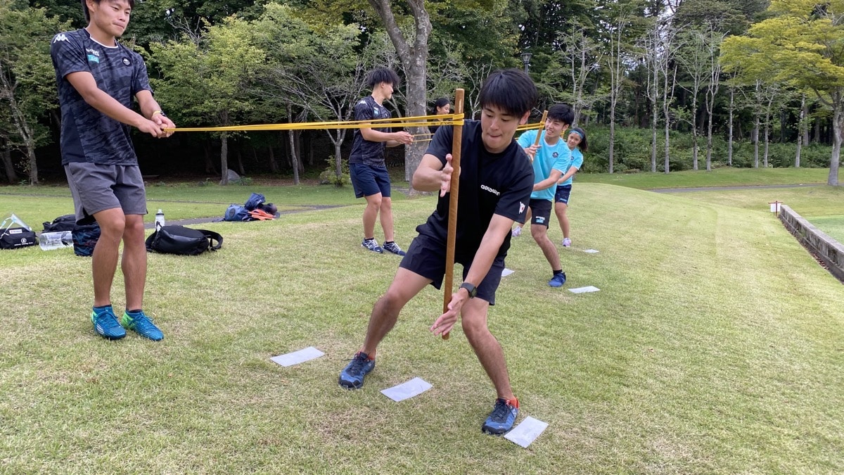 日本体育大学スキー部・フィジカル強化合宿