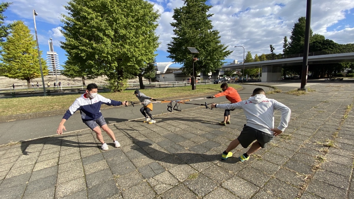 内股関節の使い方、スキーオフトレ