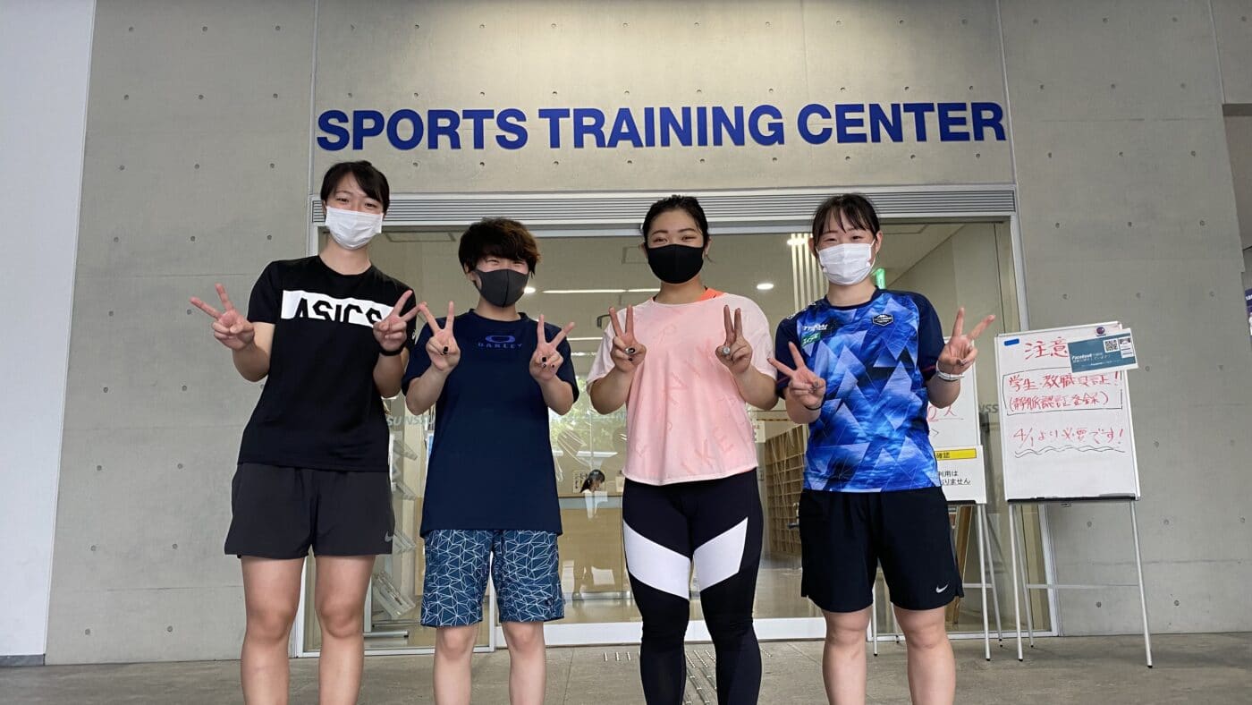 活動レポ:日本体育大学スキー部・トレーニングサポート #4 2021 @深沢 6 日本体育大学スキー部、チームトレーニングサポート、集合写真