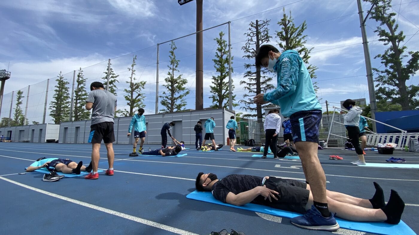 活動レポ:日本体育大学スキー部・チームトレーニングサポート ② 2021 @深沢 2 日本体育大学スキー部