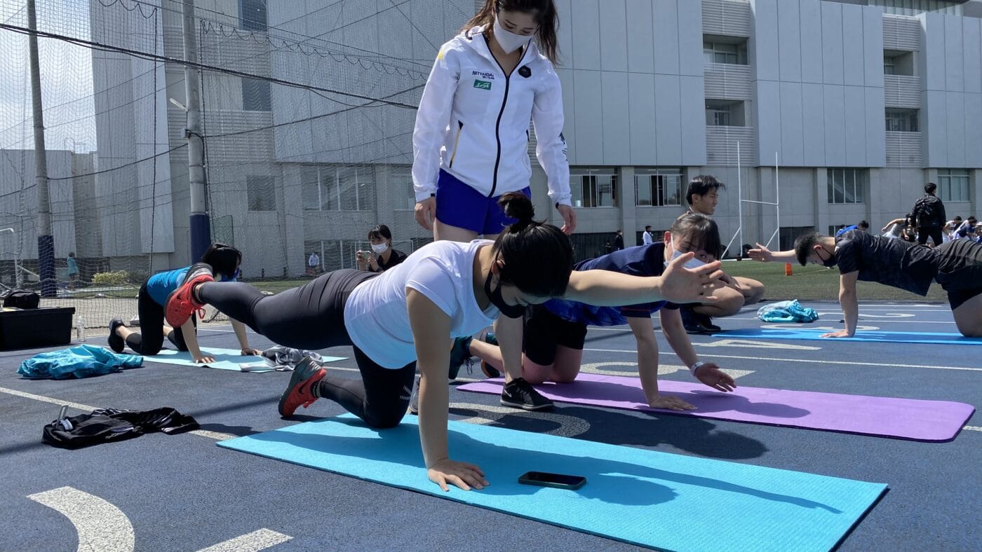 活動レポ:日本体育大学スキー部・チームトレーニングサポート ② 2021 @深沢 4 IMG 2378