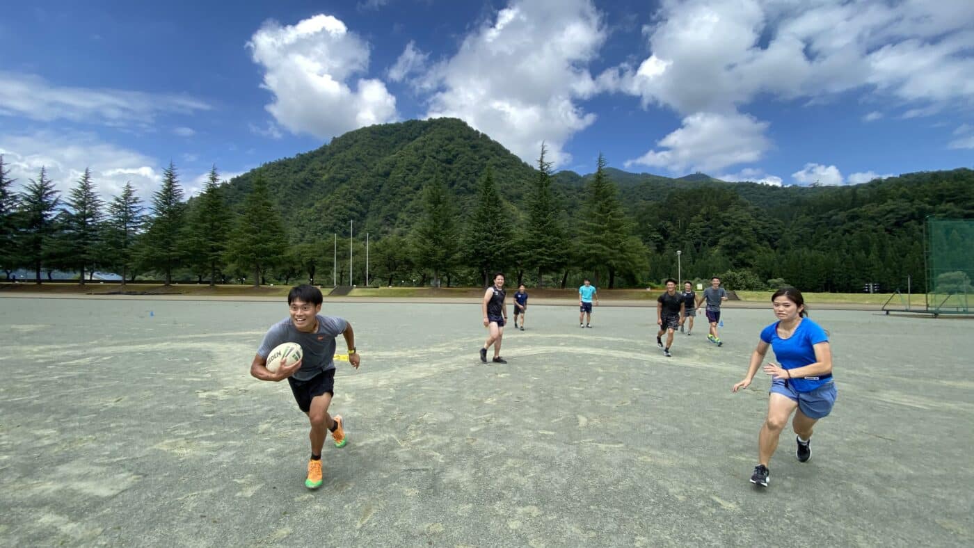 日本体育大学スキー部、夏合宿、チームトレーニングサポート