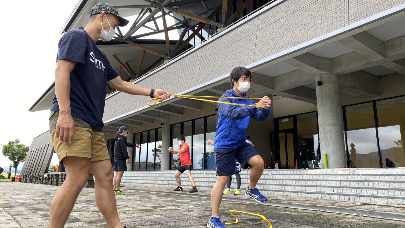 スキーオフトレ、水落亮太、兼子稔、スキーオフトレワークショップ、アシンメトリートレーニング
