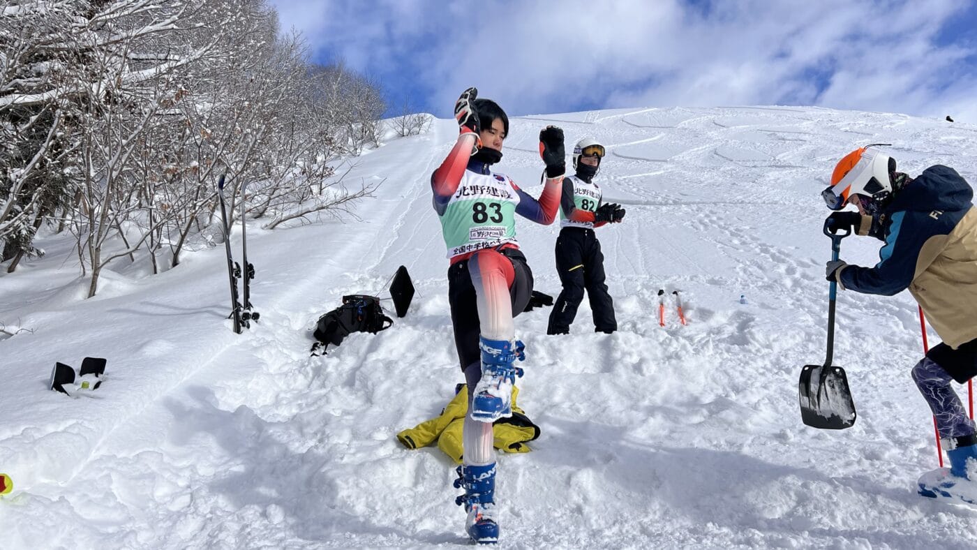 福井県スキー連盟・全国中学校スキー大会サポート5