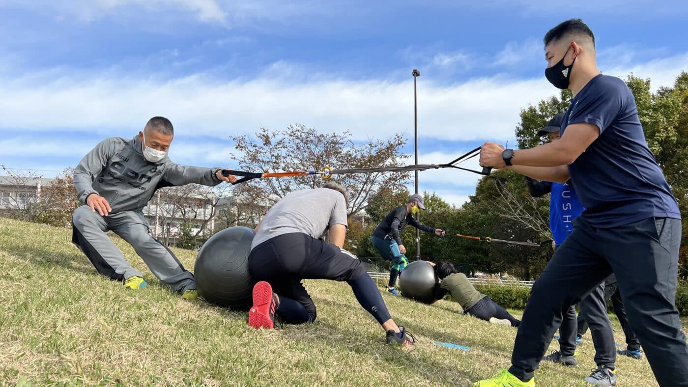 活動レポ: SKIオフトレWorkshop 249 【シーズン前の最終調整】スキーが上手くなるエッセンシャルトレーニング(活性化編) @武蔵野の森公園 5 2022 11 13 10.18.02