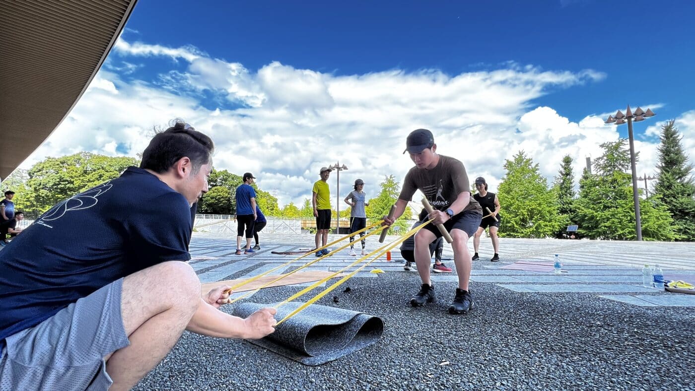 活動レポ: SKIオフトレWorkshop 258 スキーオフトレの質を高める、正しいトレーニングフォームの習得@駒沢公園 5 2023 08 06 09.46.05