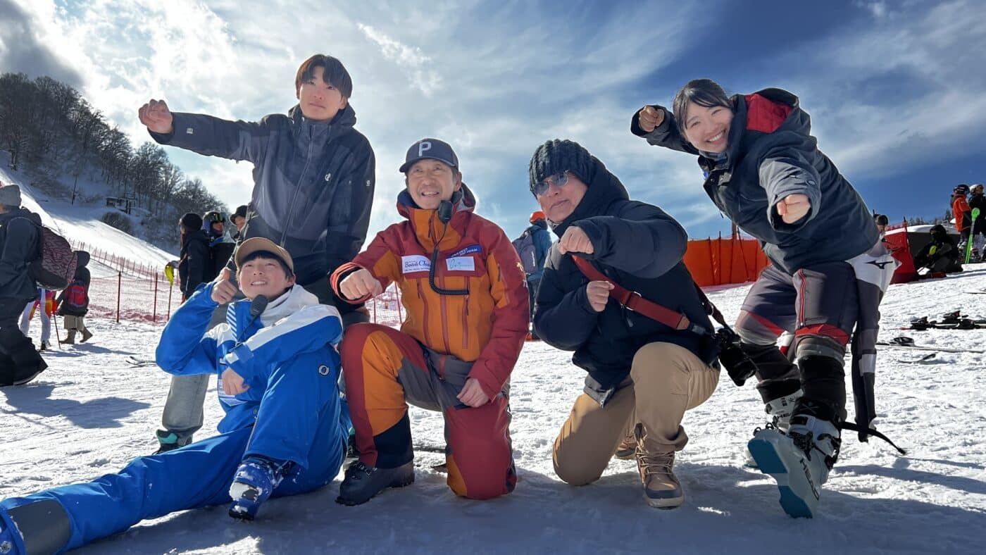 活動レポ:福井県スキー連盟(アルペンスキーチーム)・インターハイサポート 2024 @南砺市 6 福井県立大野高校スキー部、インターハイ、全国高等学校スキー大会