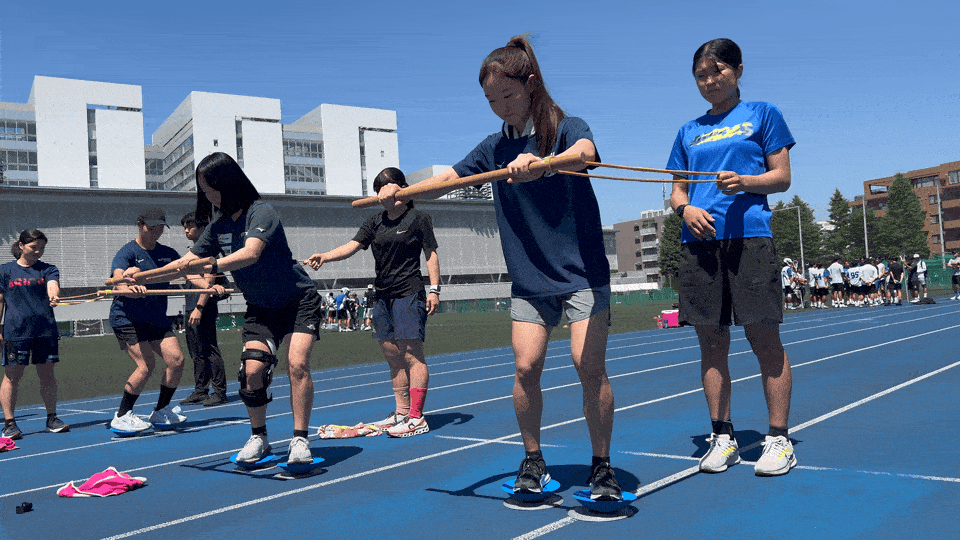 【活動レポ】日本体育大学スキー部・チームトレーニングサポート 2024 #3 @深沢 4 日本体育大学スキー部、チームトレーニングサポート、ファンクショナルトレーニング