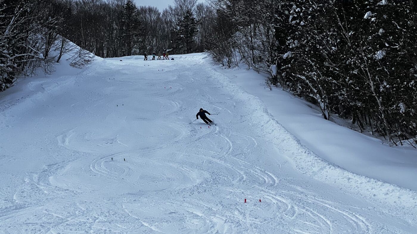 水落亮太、兼子稔、スキーワークショップ、雪上トレーニング