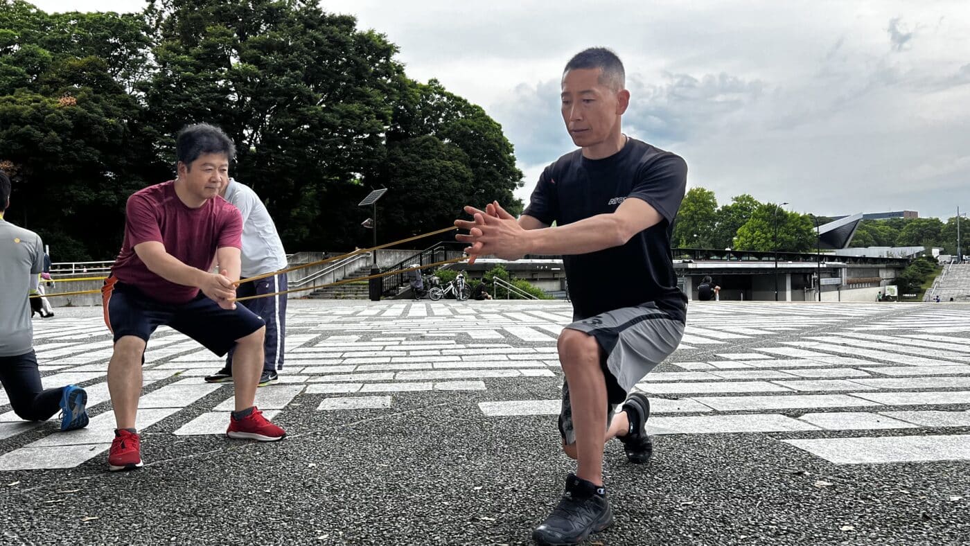 スキーオフトレワークショップ、片脚支持バランスの向上、スキー操作の安定性、腹斜筋のアクティベーション