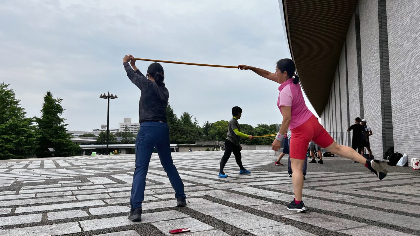 スキーオフトレワークショップ、片脚支持バランスの向上、スキー操作の安定性、