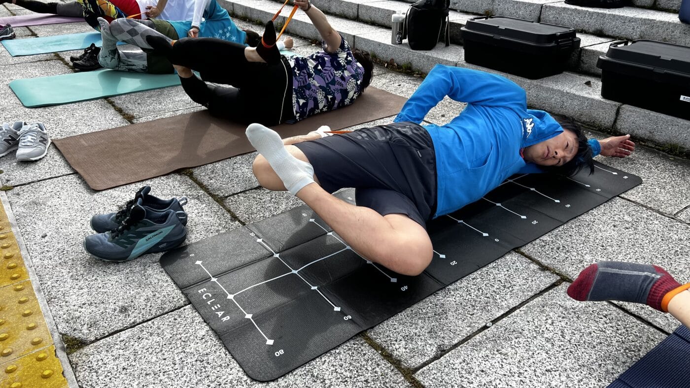 スキーオフトレワークショップ、股関節モビリティ、機能的エクササイズ、ストレッチ