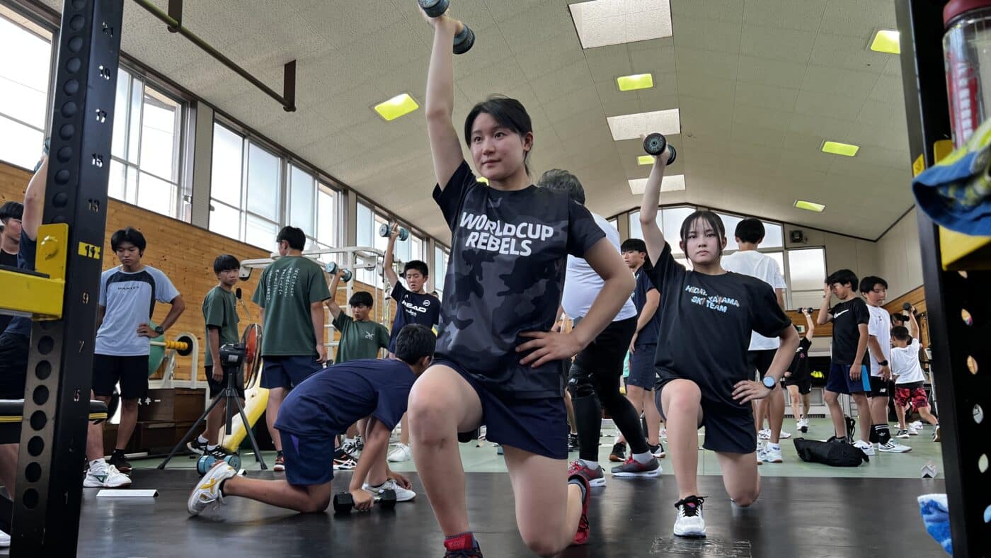 岐阜県スキー連盟、優秀指導者養成事業、優秀指導者招聘事業、トレーニング講習会、スキーオフトレ