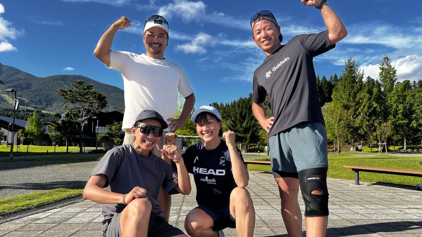 スキーオフトレワークショップ、水落亮太、兼子稔、兼子佳代、大場朱莉