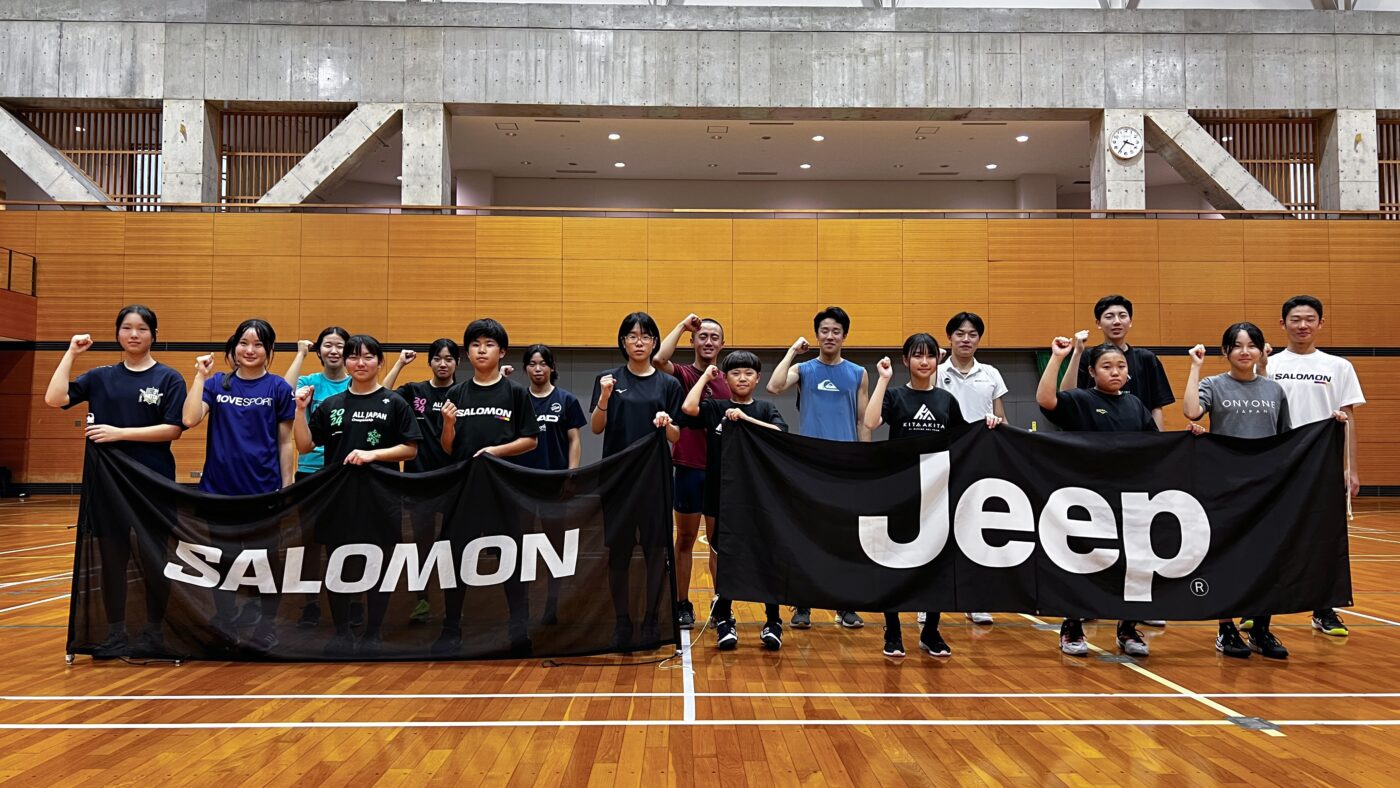 SALOMONフィジカルトレーニングキャラバン、集合写真