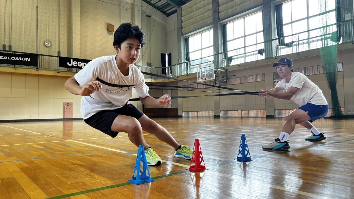 SALOMONフィジカルトレーニングキャラバン2025、みなかみ、森田昂也選手