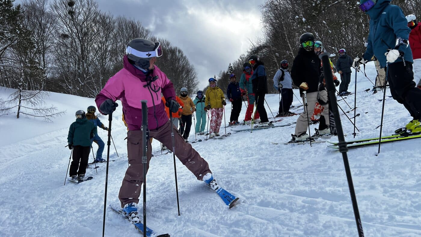 水落亮太、兼子稔、エスチャレンジ、雪上トレーニング、コンディショニング