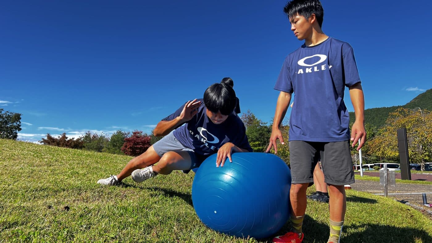 福知山成美高校スキー部、三段池公園、チームトレーニングサポート