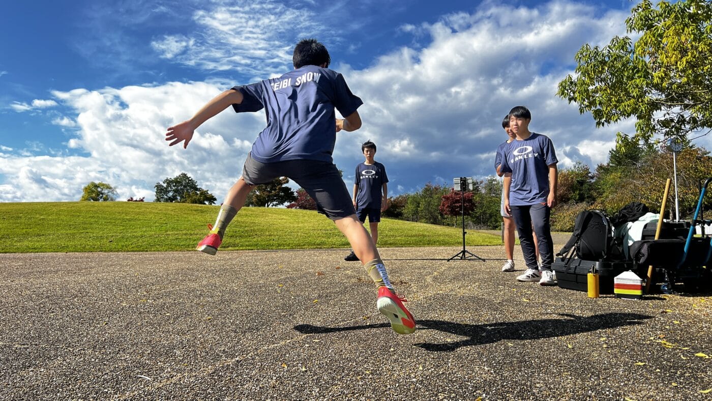 福知山成美高校スキー部、三段池公園、チームトレーニングサポート