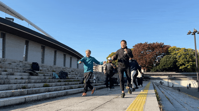 【活動レポ】スキーオフトレワークショップ295 斜度適応姿勢を高めるファンクショナルトレーニング&階段アジリティ@駒沢公園 1 スキーオフトレワークショップ、ファンクショナルトレーニング、階段アジリティ