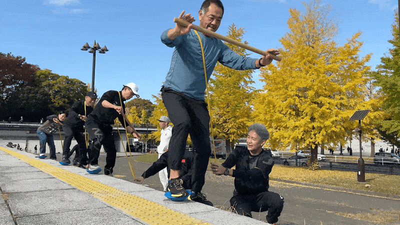 【活動レポ】スキーオフトレワークショップ295 斜度適応姿勢を高めるファンクショナルトレーニング&階段アジリティ@駒沢公園 5 スキーオフトレワークショップ、ファンクショナルトレーニング、階段アジリティ