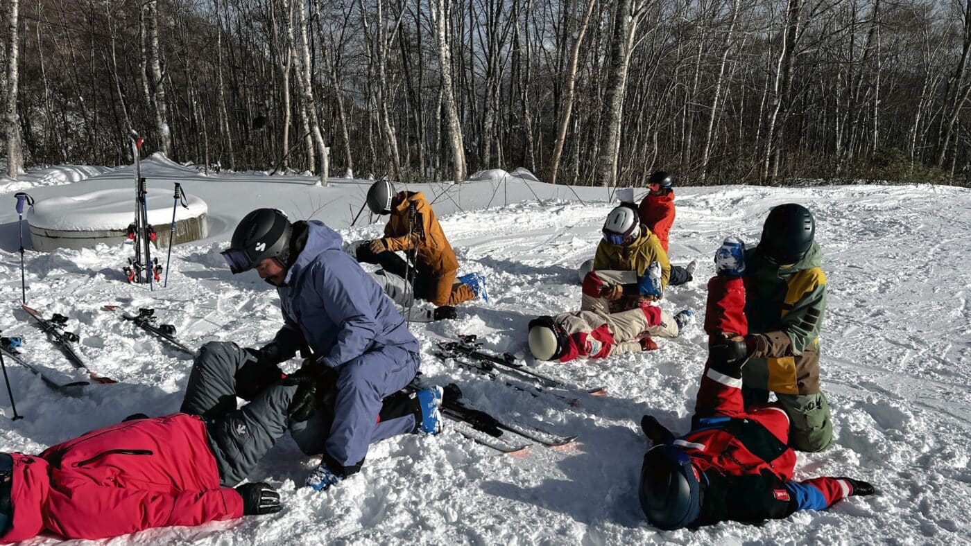 水落亮太、エスチャレンジ、雪上トレーニング、コンディショニングキャンプ