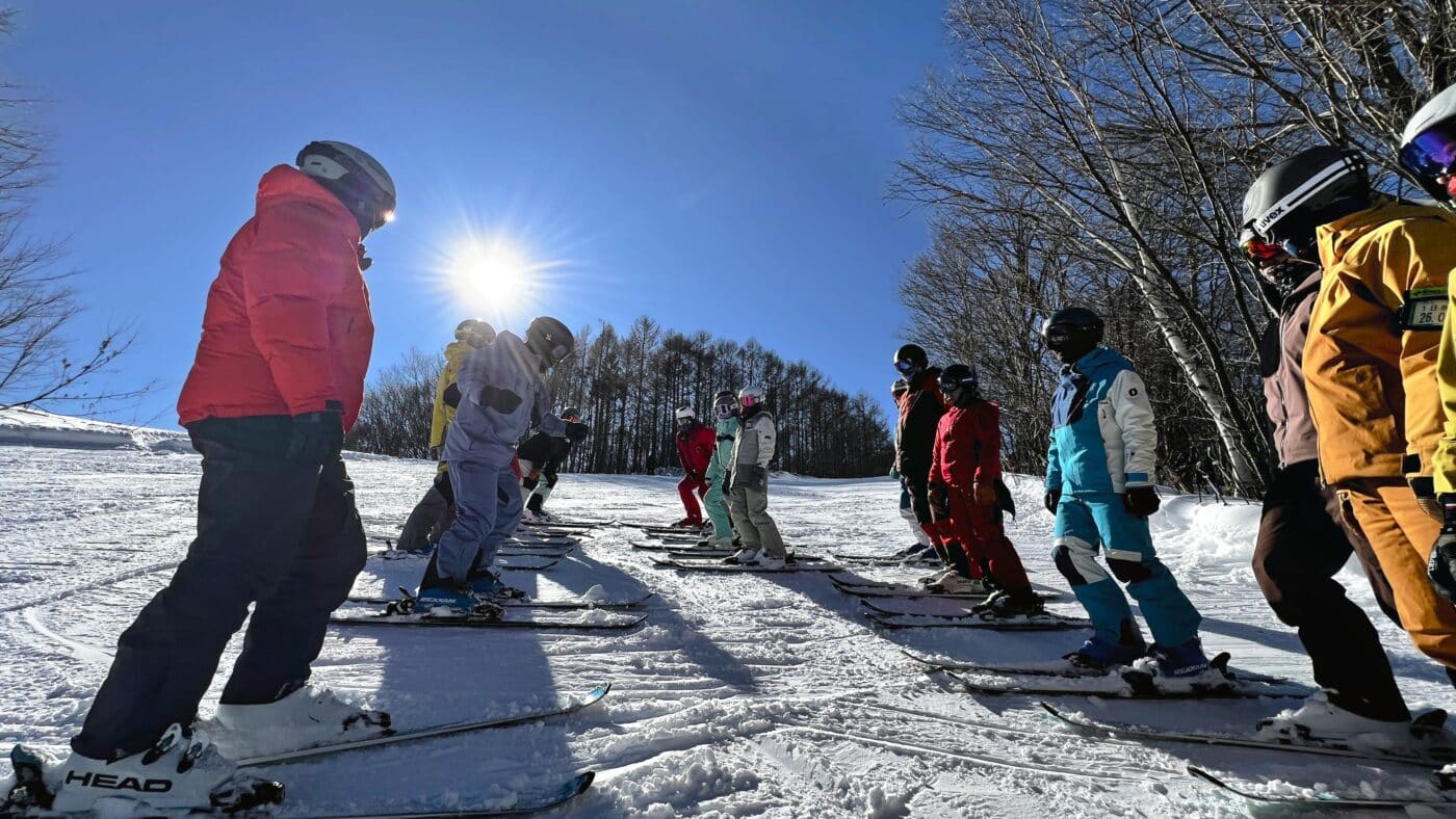 スキーワークショップ、水落亮太、兼子稔、会津高原だいくらスキー場、雪上トレーニング、コンディショニングキャンプ
