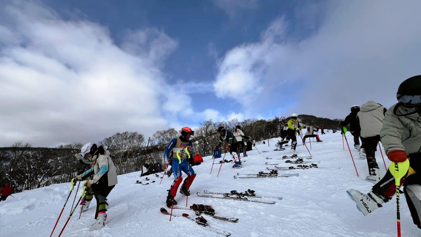 岐阜県スキー連盟、優秀指導者養成事業、アルペンスキー、ウォームアップ