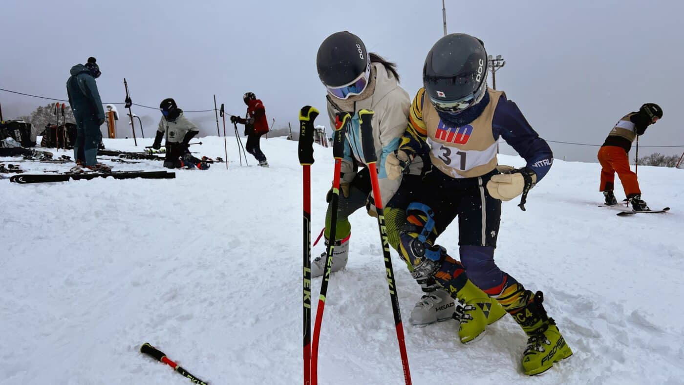 岐阜県スキー連盟、優秀指導者養成事業、アルペンスキー、ウォームアップ