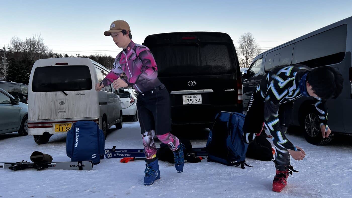 福井県スキー連盟、インターハイ、アルペンスキー、選手サポート