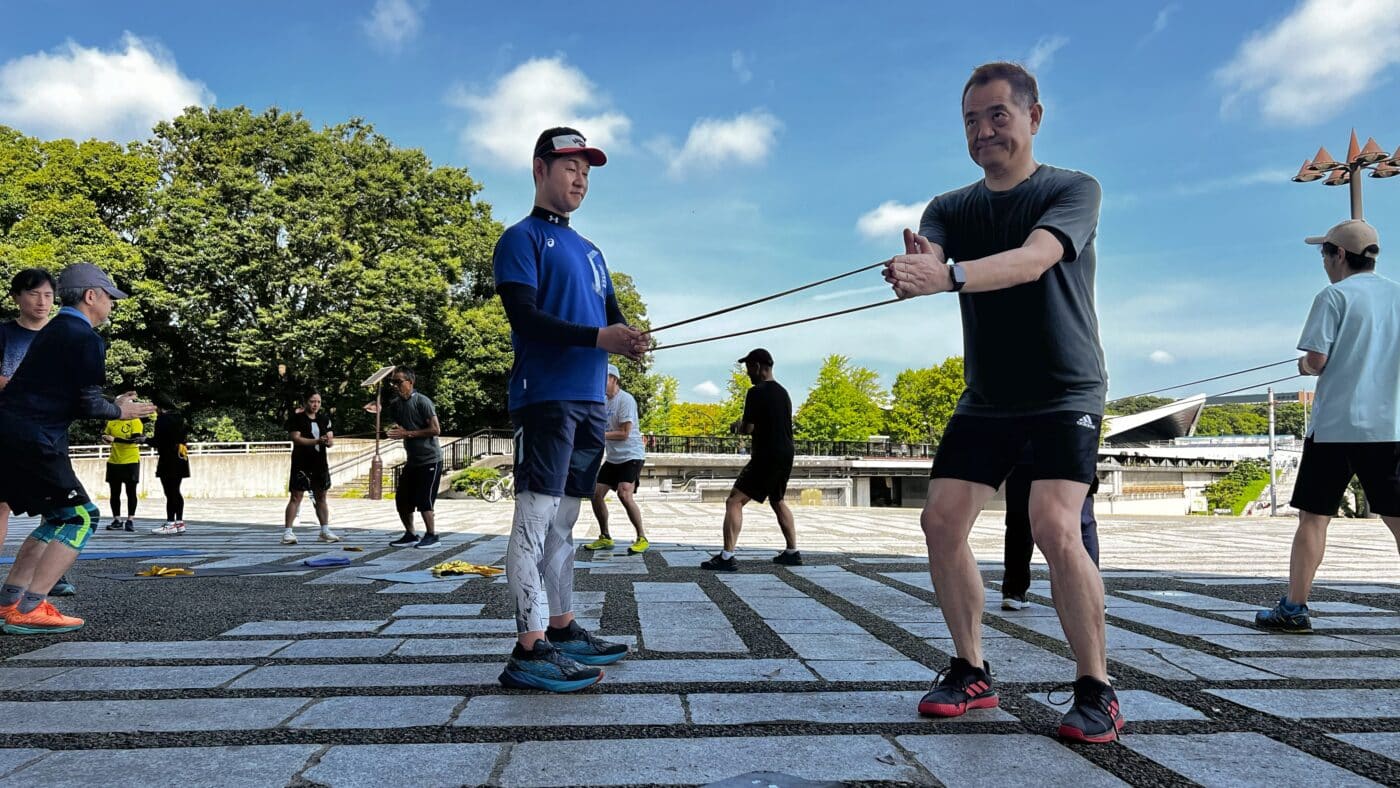 スキーオフトレワークショップ、基本動作、機能的動作トレーニング、股関節モビライゼーション