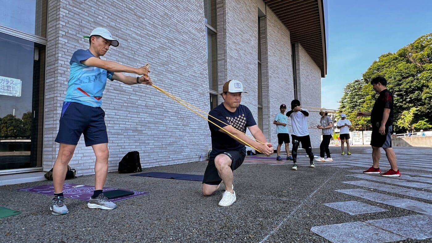 スキーオフトレ、機能的動作トレーニング、ファンクショナルトレーニング、筋肉の繋がり、アウターユニット