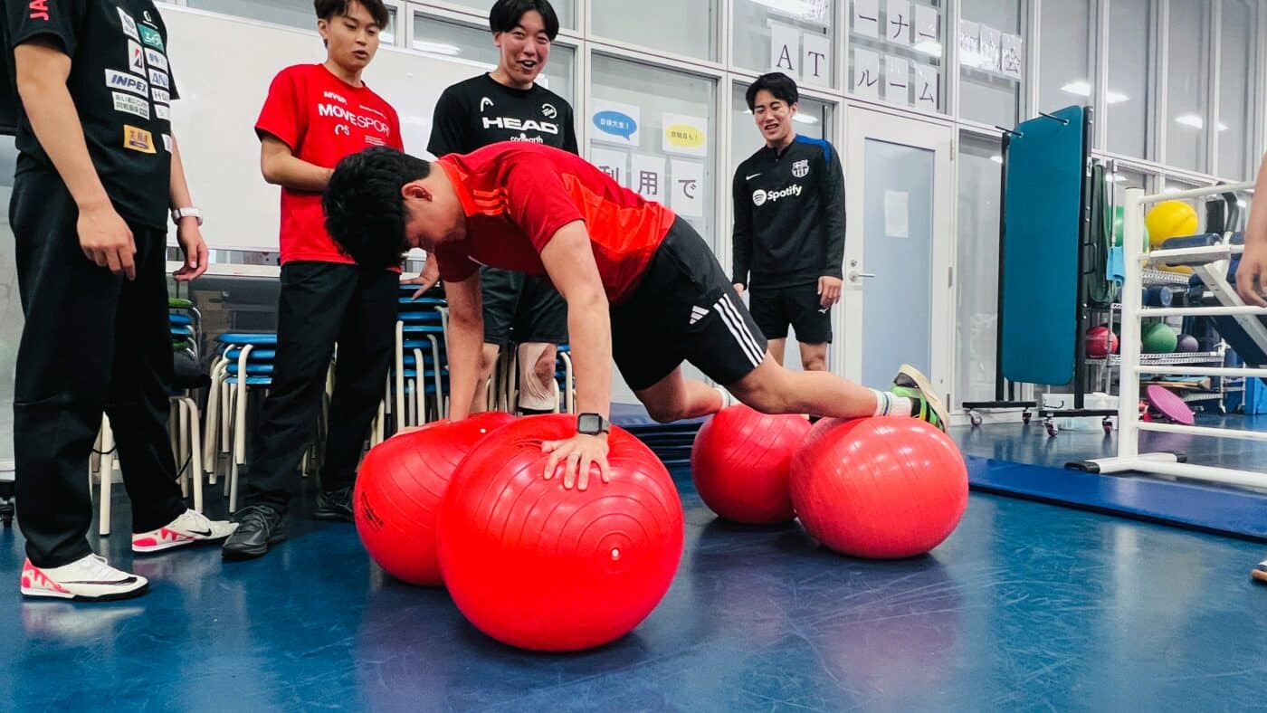日本体育大学スキー・スノーボード部、チームトレーニング、トレーニングサポート