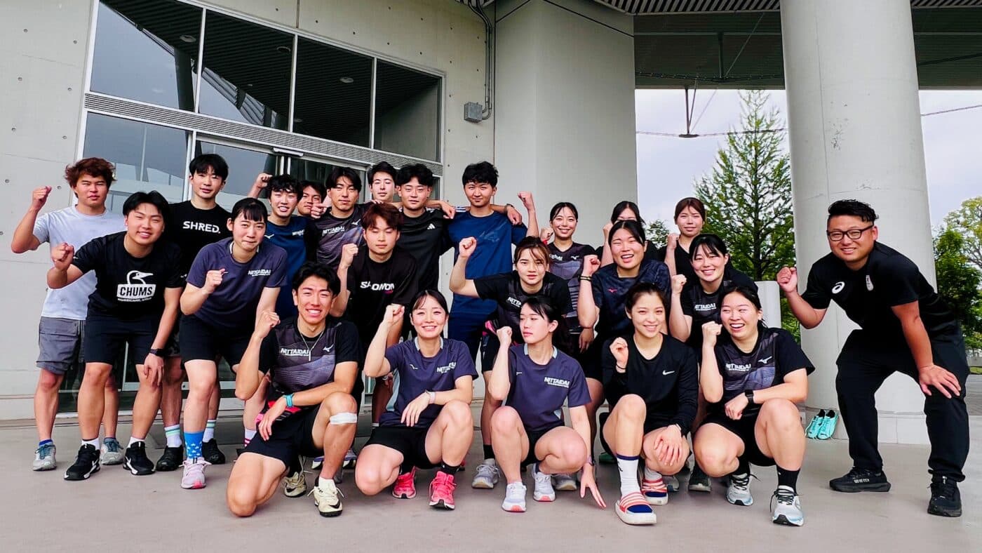日本体育大学スキー・スノーボード部、チームトレーニングサポート、股関節のモビリティ、プライオメトリックス