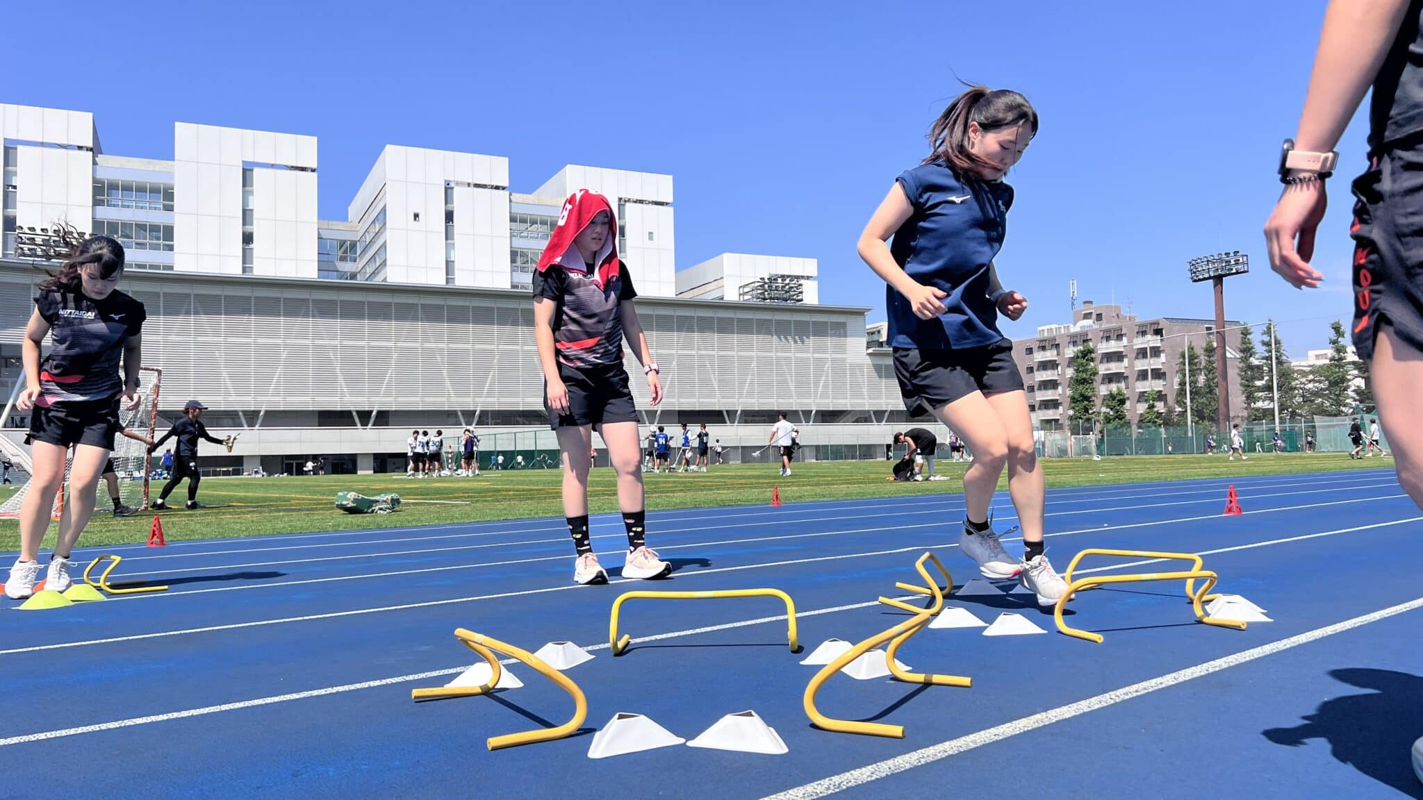 日本体育大学スキー・スノーボード部、トレーニングサポート、フィールドトレーニング