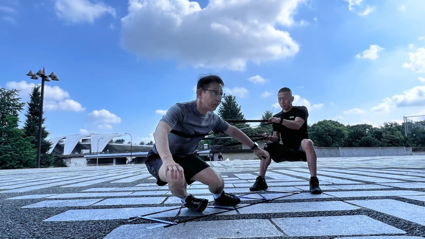 スキーオフトレワークショップ。左右差解消、アシンメトリー、ターンムーブメント