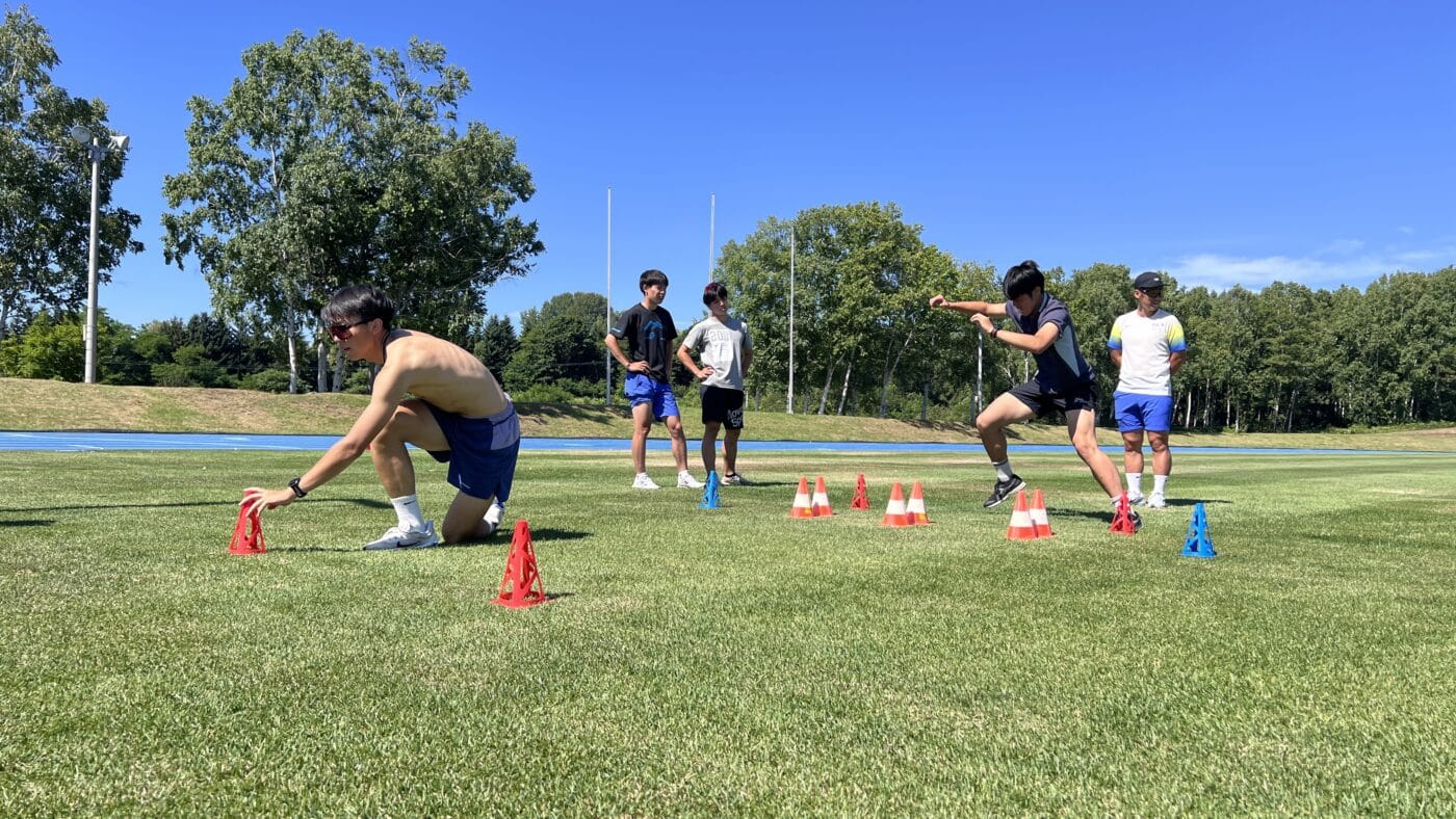 北海学園札幌高校スキー部、夏合宿、士別